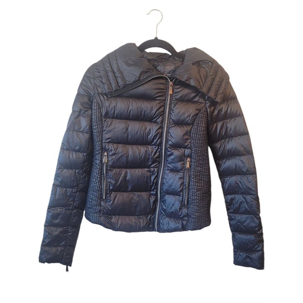 Blue Saks Fifth Avenue Women's Lightweight Down Quilted Puffer Jacket Size XS